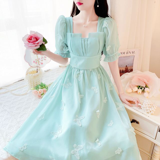 cotton maxi dresses summer Waverly Dress in White | Tiered Dress for Beach Vacations, Baby Showers & 2026 Color:As photo Pink attribute:sleeves:puff-sleeve Charming design with fine Maxi Dress champagne Long