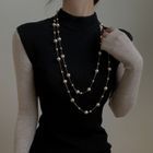 Thousand Stars - Faux Pearl Layered Necklace