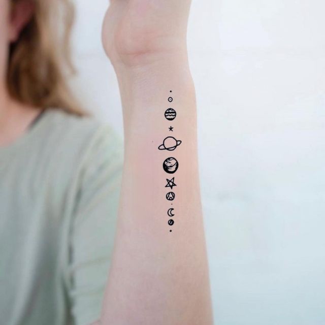 Planet Tattoo - Etsy Australia