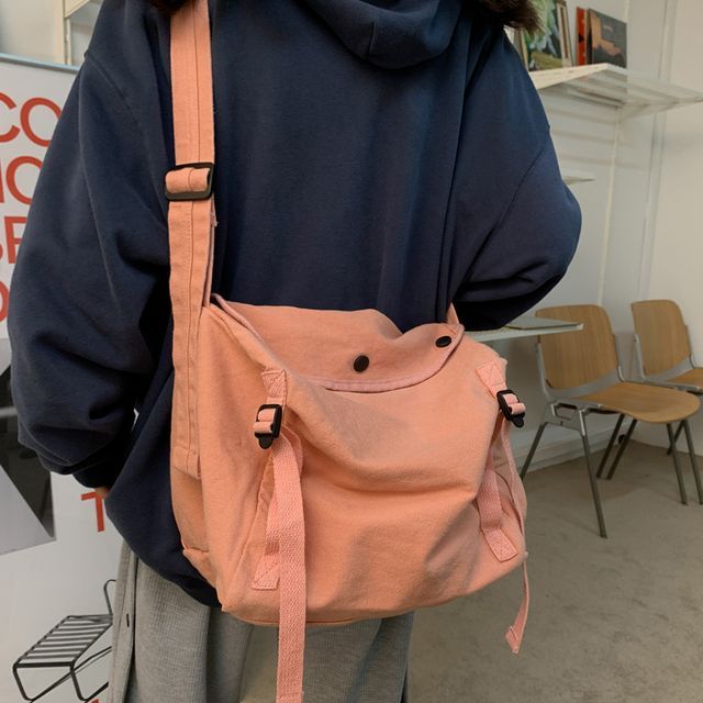 Melois-Canvas Crossbody Bag