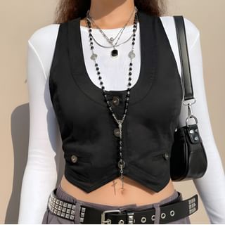 Sosana Single Breasted Vest Sale