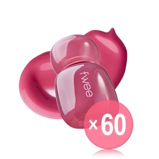 fwee - Pink Obsession Stay-Fit Lip Tint - 20 Colors (x60) (Bulk Box)