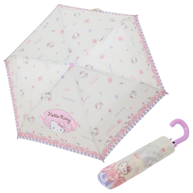 J'S PLANNING - Sanrio - Hello Kitty Compact Umbrella (Rose) | YesStyle