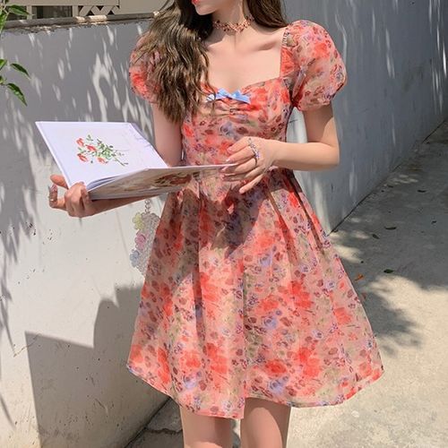 AJISAI mini frill puff OP ホワイト S AJISAI mini frill puff OP ホワイト S