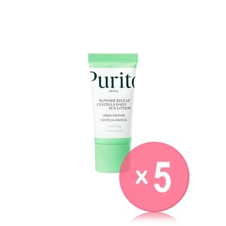 Purito SEOUL - Wonder Releaf Centella Daily Sun Lotion Mini 5pcs Bundle Set