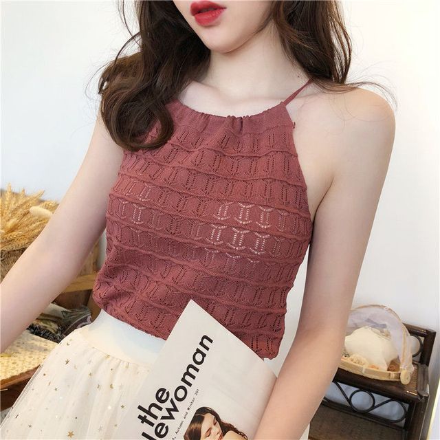 AltGrace-Knit Halter Top