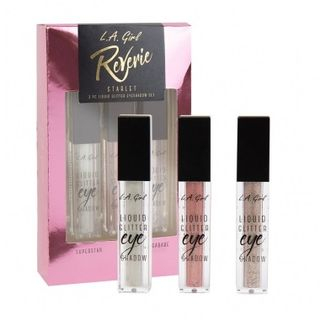 L.A. Girl Cosmetics - Reverie Holiday Collection - Starlet Liquid Glitter Eyeshadow Set