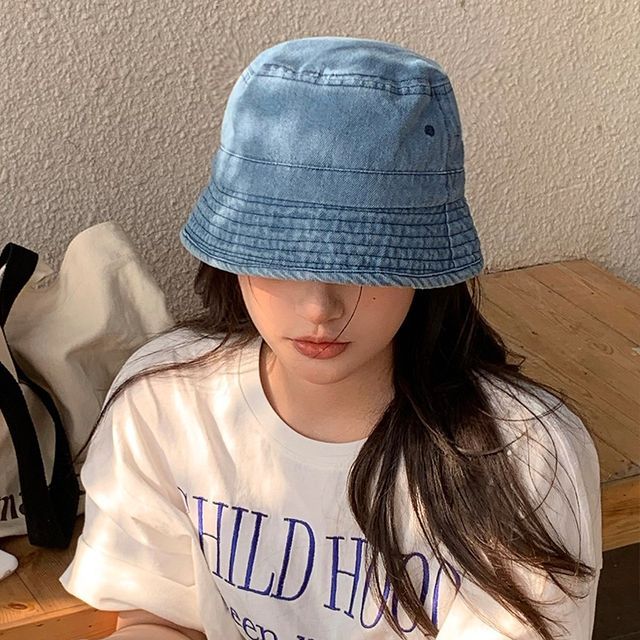 Nikifa-Denim Bucket Hat