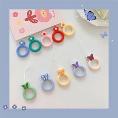 KeCase - Flower / Butterfly Silicone Phone Ring Handing Decoration KeCase - Flower / Butterfly Silicone Phone Ring Handing Decoration