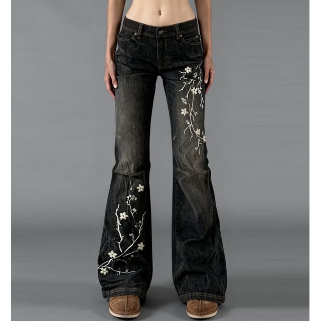 パンツ Slim boots cut washing jeans Slim boots cut washing jeans