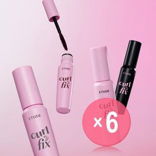 ETUDE - Curl Fix Mascara Mini - 6 Types (x6) (Bulk Box)