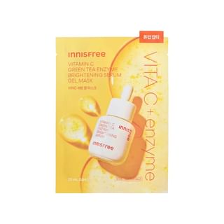 innisfree - Vitamin C Green Tea Enzyme Brightening Serum Gel Mask Sachet