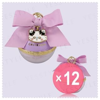 SHOBIDO - Chiikawa Momonga Ribbon Series Face Powder (x12) (Bulk Box)