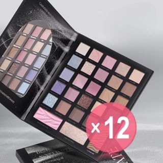 NOVO - Blooming 27 Color Eyeshadow Comprehensive Palette - 2 Types (x12) (Bulk Box)