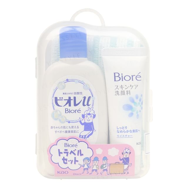 Kao-Set de Jabón Biore U Face Body Bath Travel Set