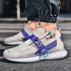 Auxen - Zip Platform Sneakers Auxen - Zip Platform Sneakers