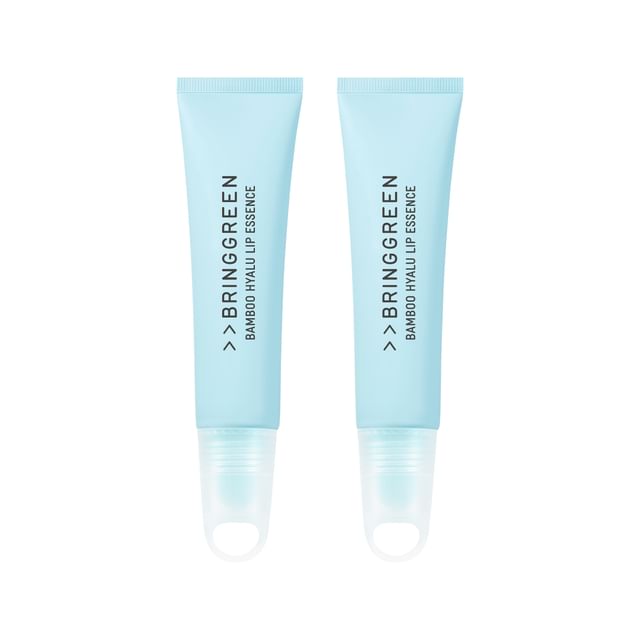 BRING GREEN-Bamboo Hyalu Lip Essence Double Set - Kit Duplo de Essência Labial