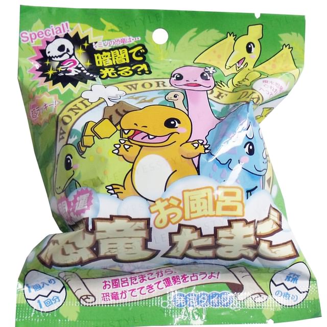 MANABURO-Kula do kąpieli Good Luck Dinosaur-1 Szt