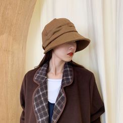 Birravin - Gathered Newsboy Cap Birravin - Gathered Newsboy Cap