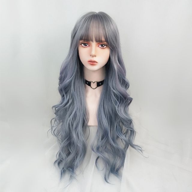 Jellyfish-Wavy Long Full Wig