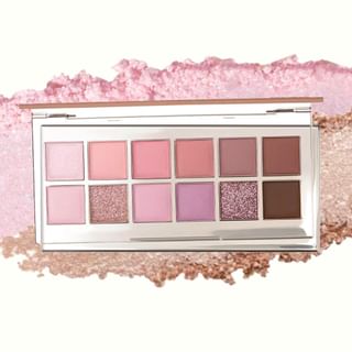 JOOCYEE - 12 Shades Eyeshadow Palette - Foggy Mauve