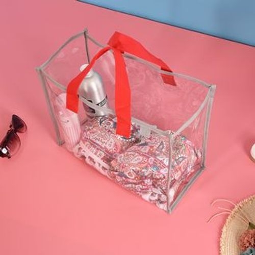 Lezi Bags Transparent PVC Wetdry Beach Bag YesStyle