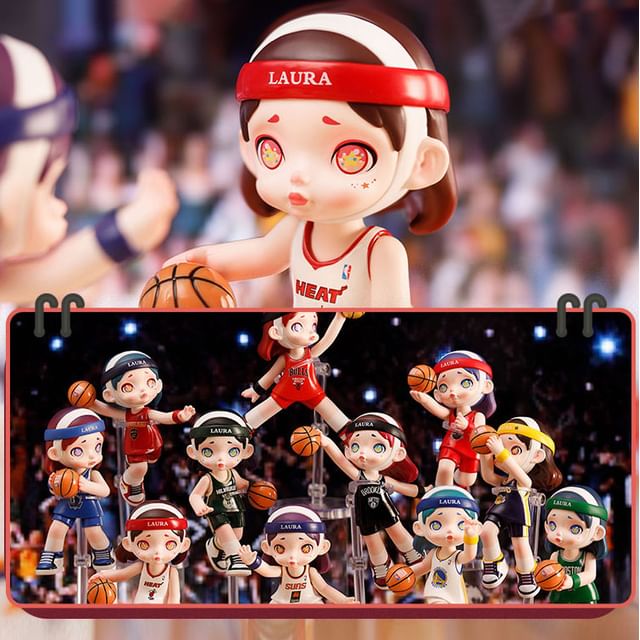 TOYCITY - LAURA Characters - Basketball - Who is The MVP Series