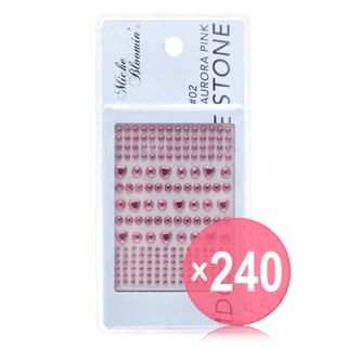 Miche Bloomin' - Idol Jewel Eye Stone 02 Aurora Pink (x240) (Bulk Box)