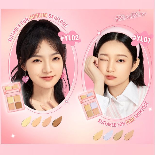PINKFLASH - Duo Cover Concealer - 3 Colors