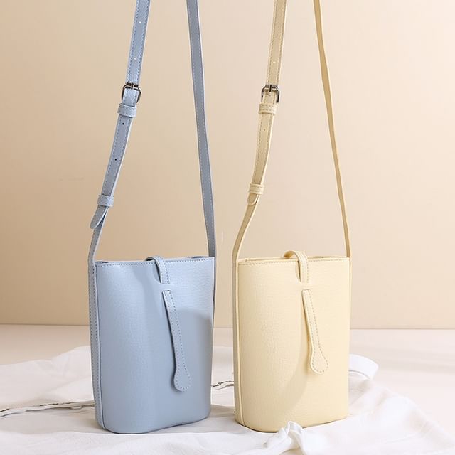 On My Mind-Faux Leather Bucket Bag