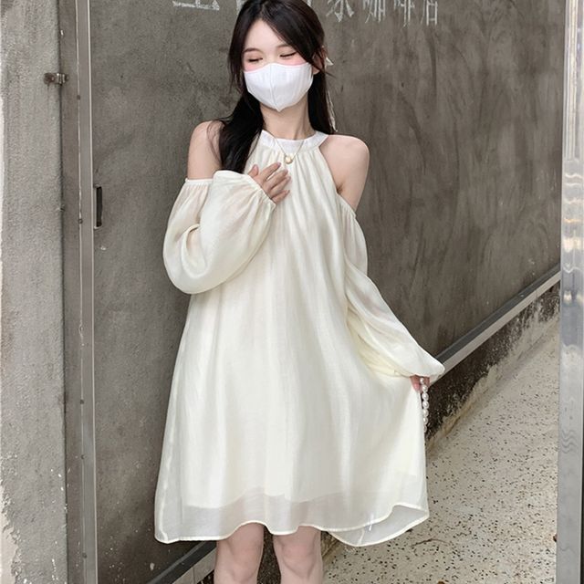 blue a line wedding guest dress Suzhoufashion A Line Royal Blue Wedding Guest Dress Square Neck Knee-Length Formal Dress