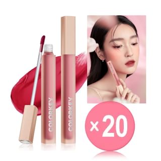 COLORKEY - HOT Matte Liquid Lipgloss - 5 Colors (x20) (Bulk Box)