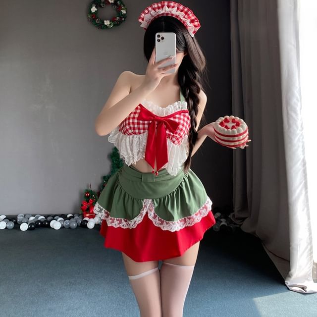 Candyiry-Maid Lingerie Costume Set