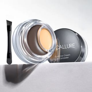 FOCALLURE - Two-In-Perfect  Eyebrow Cream & Concealer - 2 Colors