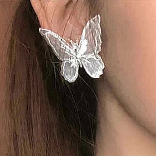 Cuivre - Lace Butterfly Earring / Hair Clip