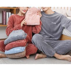 Halos - Set of 2: Fleece Pajama Top + Fleece Pants Halos - Set of 2: Fleece Pajama Top + Fleece Pants