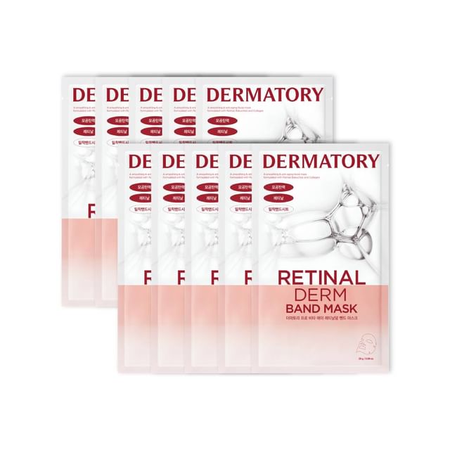 DERMATORY-Retinal Derm Band Mask Bundle Set