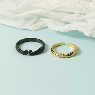 matching couple ring open