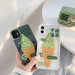 Vachie - Ice Cream Print Phone Case - iPhone 11 Pro Max / 11 Pro / 11 / XS Max / XR / X / XS / 7 Plus / 8 Plus / 7 / 8 / SE Vachie - Ice Cream Print Phone Case - iPhone 11 Pro Max / 11 Pro / 11 / XS Max / XR / X / XS / 7 Plus / 8 Plus / 7 / 8 / SE