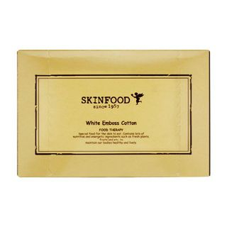 SKINFOOD - White Embossed Cotton Pads