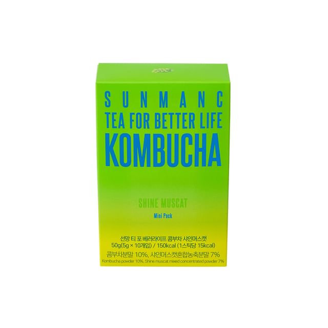 SUNMANC-Tea For Better Life Kombucha - Tè Fermentato Kombucha 8 Varianti