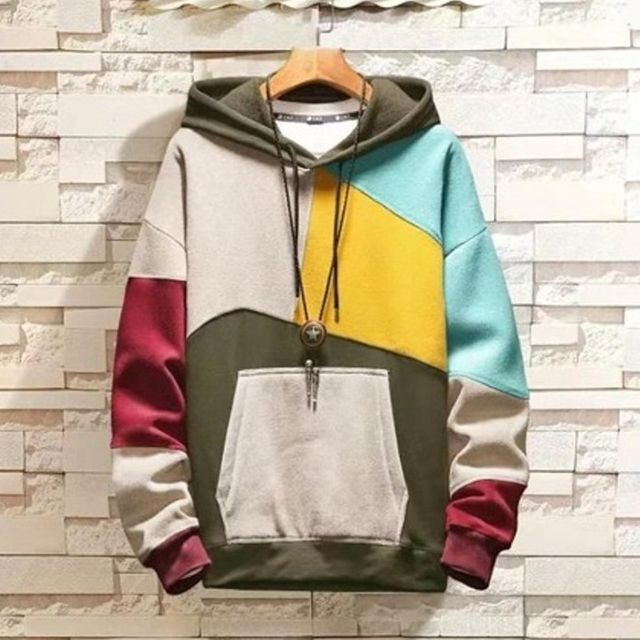 Lefitt-Color Block Hoodie