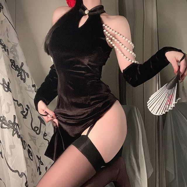 Hotty-Qipao Lingerie Costume Set