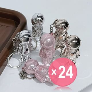 Art Value - Astronaut Keychain Matte Naked Lip Mud - 6 Colors (x24) (Bulk Box)