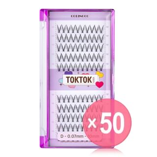 CORINGCO - Toktok-Hara Check Eyelash - 3 Types (x50) (Bulk Box)