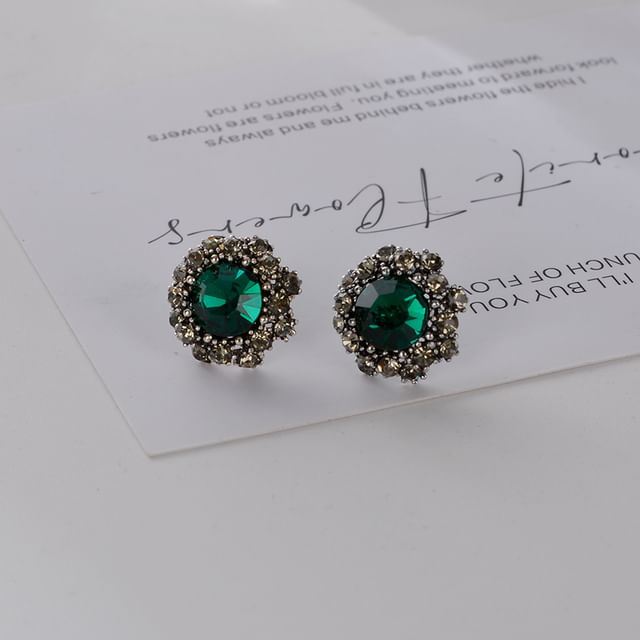 Ordinario-Rhinestone Ear Stud