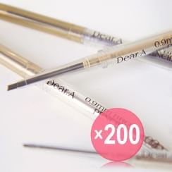 Dear.A - 0.9mm Brow Pencil - 3 Colors (x200) (Bulk Box)