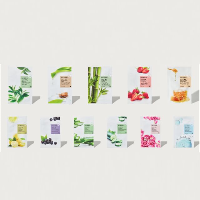 MIZON-Joyful Time Essence Mask Bundle Set - Set Maschere Viso 11 Versioni