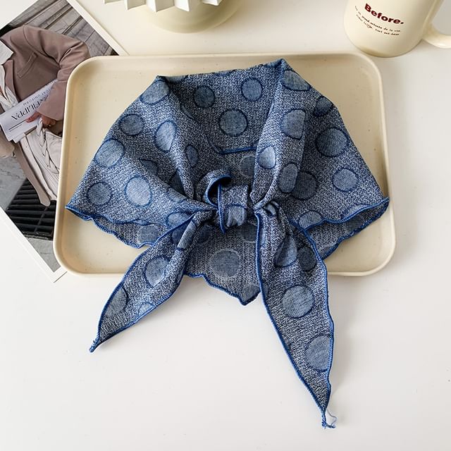 Amandier-Dotted Scarf