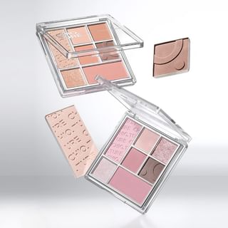 CHIOTURE - Textural 7-Color Eyeshadow Palette - 3 Types